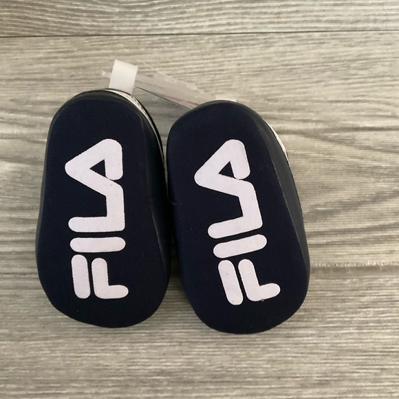 FILA Baby Dark Blue Sneakers 9-12 Months - Picture 7 of 8